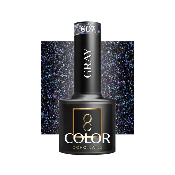 OCHO NAILS Geelilakka harmaa 607 -5 g