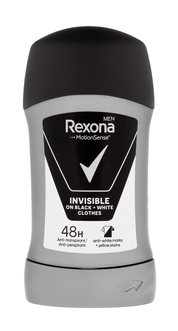 Rexona Men Invisible Black + White Deodorant Stick 50ml