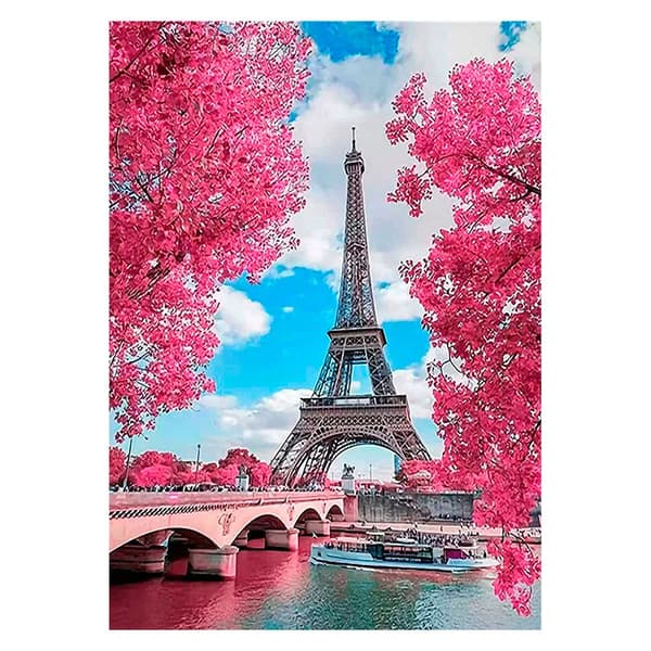 Flamingo Line Luova Setti Timanttimosaiikki 30x40cm Eiffel-torni 1 (TGD72828)
