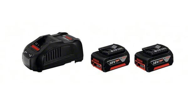 Bosch 2 x GBA 18V 5.0Ah + charger GAL