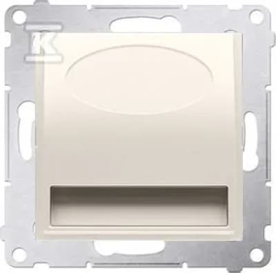 Simon 54 LED-valaisin 14V (0.42W) kerma DOS14.01/41