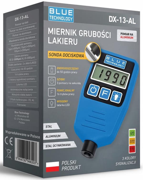 Laktykkelsesmåler DX-13-AL