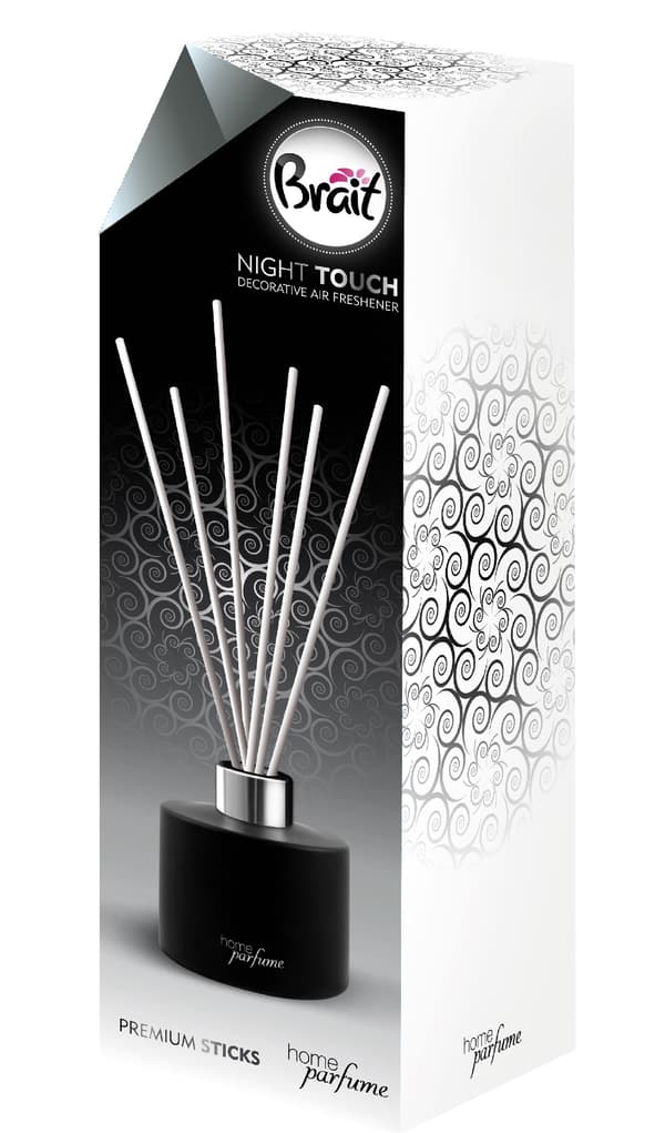 Brait Home Parfume Dekorativ Doftolja + Night Touch Pinnar 100ml