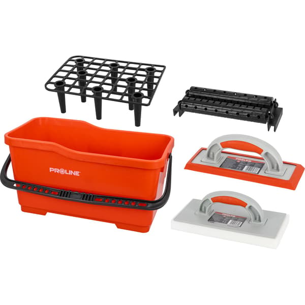 Pro-Line KPL.GLAZ. :W22L, RIST, RULLER, SPARTEL MED GUMMI.PROLINE KARTON 61630 PROLINE