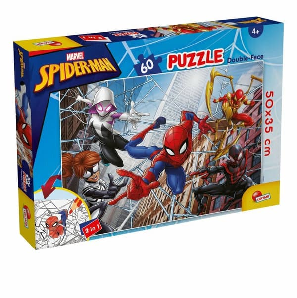 Kaksipuoliset palapelit 60 Marvel Hämähäkkimies