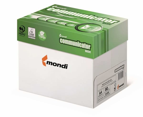 Mondi Communicator kontorspapper, A4, kartong 5x ris (2500 ark), 80g