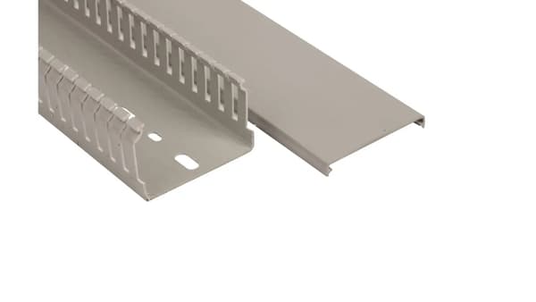 Kambricka 60x40x2000mm ljusgrå E44