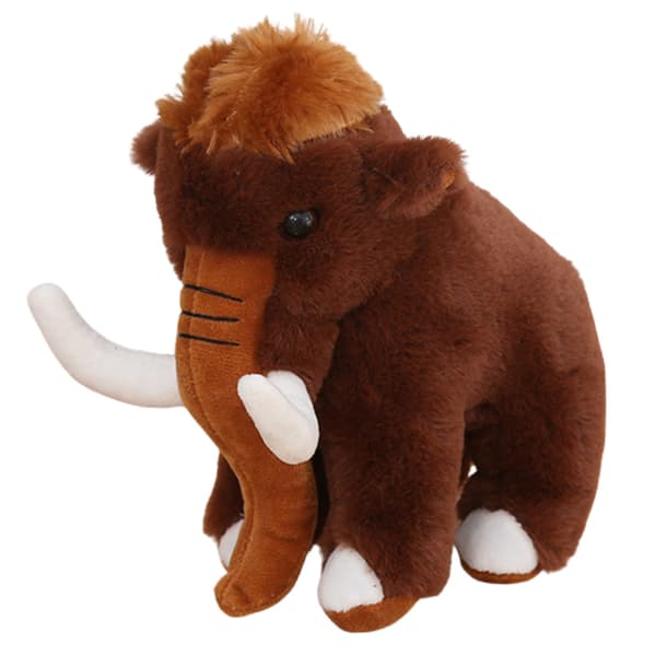 Pehmolelu Maskotti Pehmolelu Mammutti Ruskea 20cm