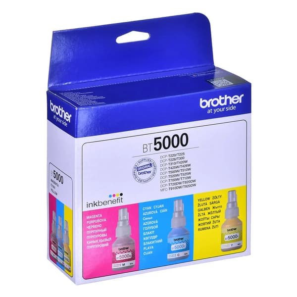 BROTHER Bläckset Bläckset Multipack BT5000CMY BT5000CLVAL