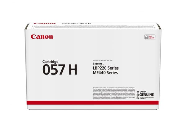 Canon tonerpatron 057 H - Svart