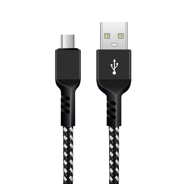 MicroUSB-kaapeli Maclean MCE473 pikalataus 2.4A musta