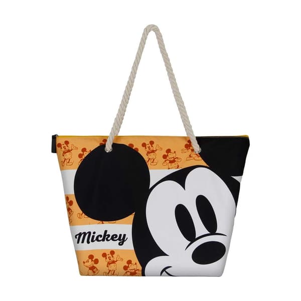Disney Musse Pigg Orange strandväska