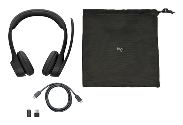Logitech Zone 305 Headset Trådløst Hovedbånd Bil/Hjemmekontor Sort