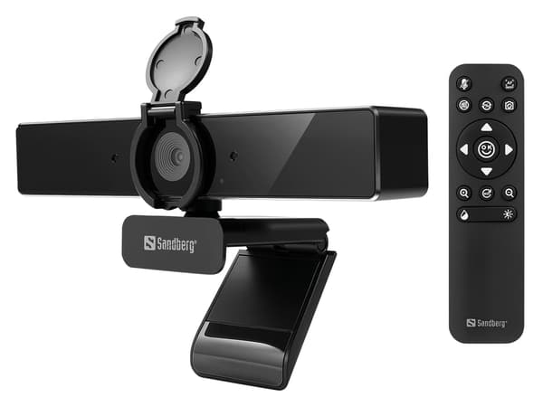 Sandberg USB-C/A Webcam Pro Remote 4K