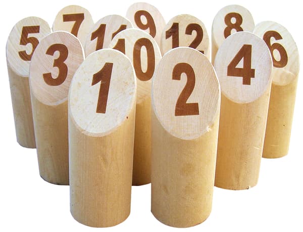 Mölkky (R) i trälåda