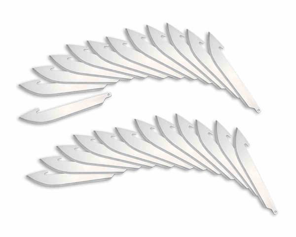 Outdoor Edge Razor utbytbara blad 8,9 cm, 24 st
