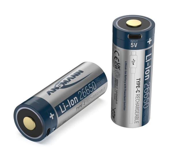 Ansmann Li-Ion 26650 5100mAh 3,6V Micr