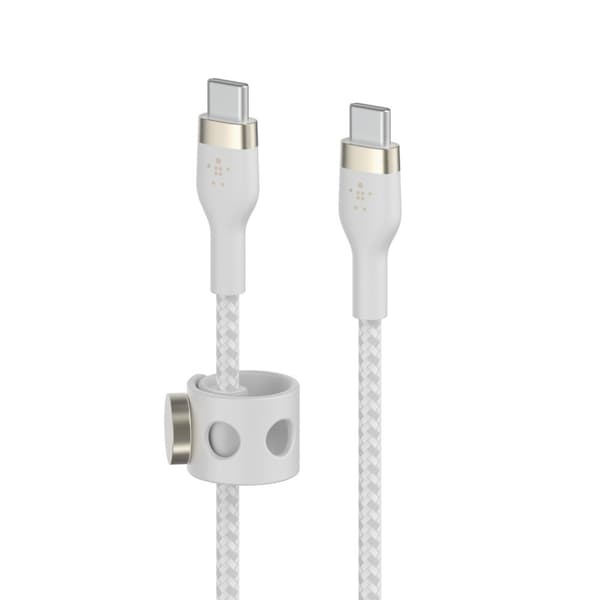USB-C-Kaapeli Belkin CAB011BT2MWH 2 m Valkoinen