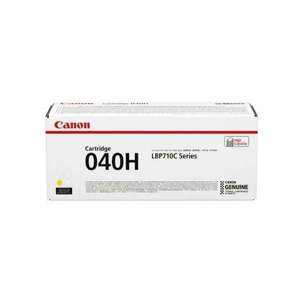 Canon 040 H - Høj kapacitet - gul - original - tonerpatron
