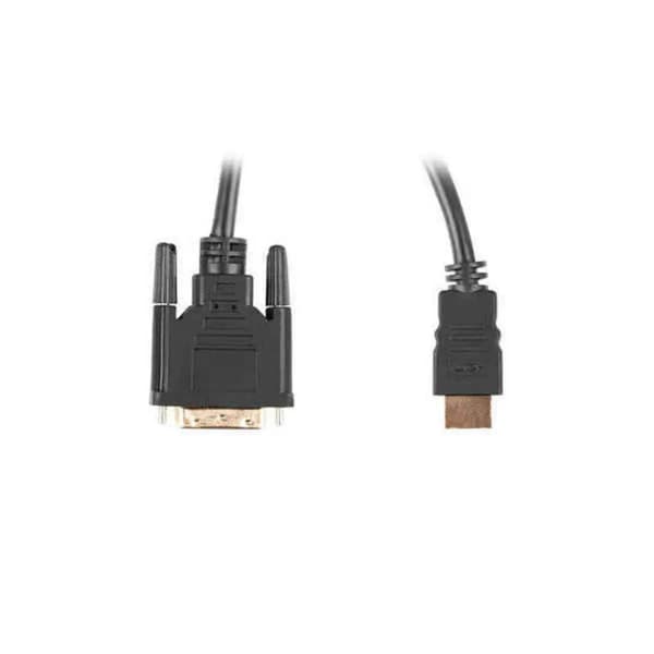 HDMI-kaapeli Lanberg 24+1 4K DUAL LINK Musta