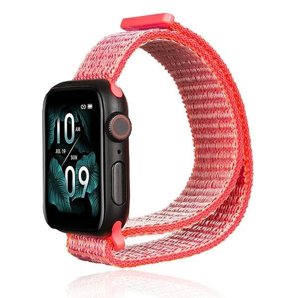 Beline ranneke Apple Watch Nylon 38/40/41mm ruusu/pinkki
