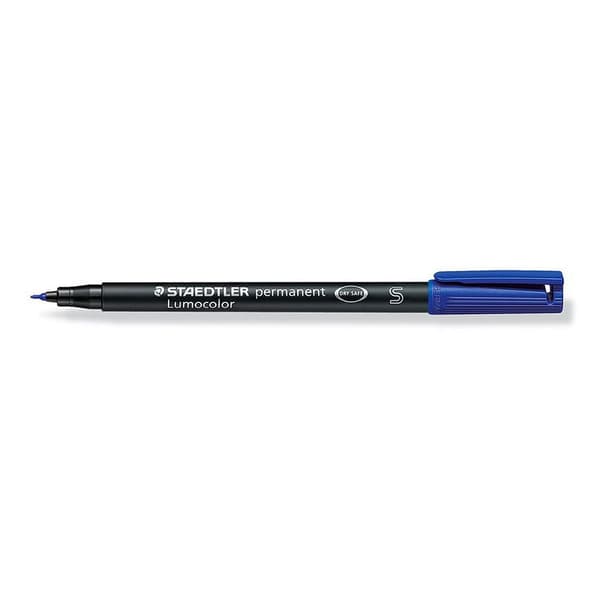Staedtler Foliopis Lumocolor S 0,4mm blå (ST1087)