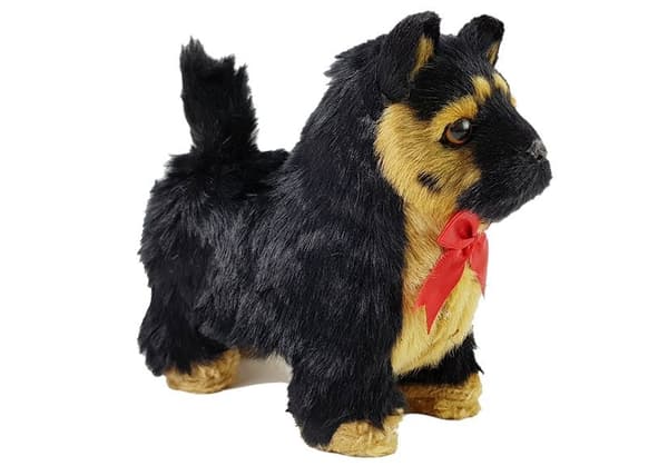 Interaktiv schæferhund bevæger sig, gør