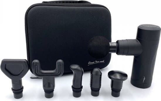 Massager Media-Tech Håndpistol massager MT6526 6 massagehoveder