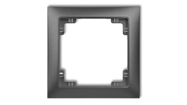 DECO Universalram Enkel Plast DECO Mjuk Grafit 11DRSO-1