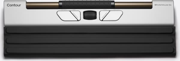 Contour Design Contour RollerMouse Go - ergonomisk mus - 5 knappar - trådlös - Bluetooth - USB-C