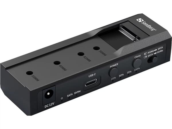 USB-3 Cloner+Dock M2+NVMe+SATA