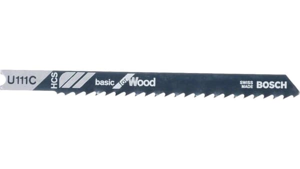 BOSCH PISTOSAHA TERÄ U111C 3kpl PUULLE