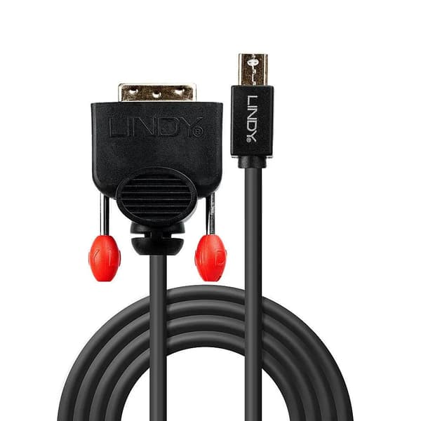 Lindy 2M Mini Displayport til DVI-adapterkabel