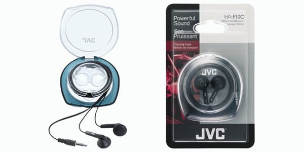 JVC HA-F 10 C musta