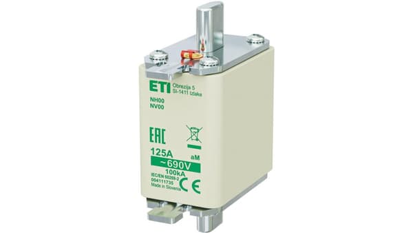 Sikringsindsats NH00 125A aM 690V WT-00 004111735