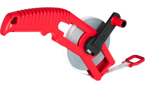 BMI Måttband 13mm 30m vit emaljerad
