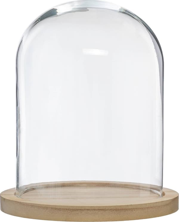 Atmosphera Lasikupu, Ø 24 cm, puualustalla