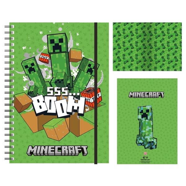 PYRAMID DST MINECRAFT A5 ANTECKNINGSBOK
