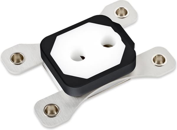Aqua Computer cuplex kryos NEXT RGBPx AM4/AM5 - Acetal+sølv 925, sort