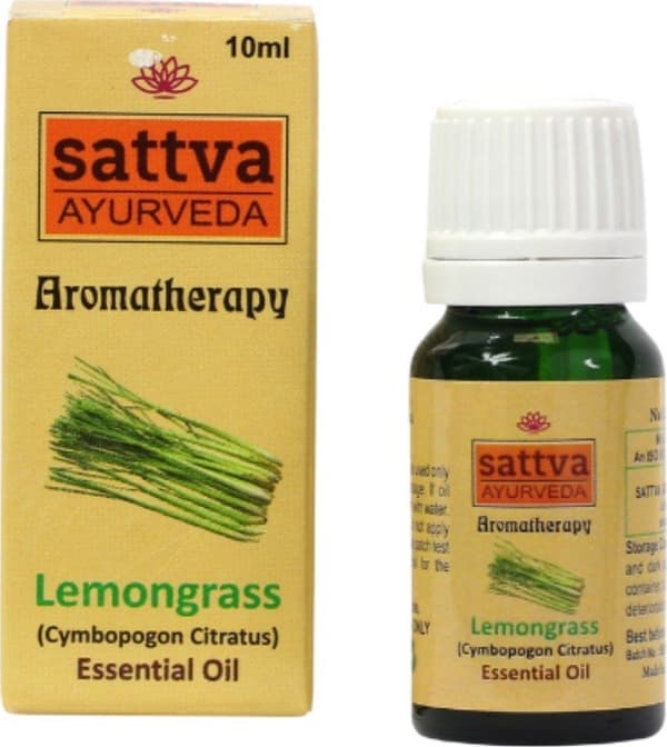 Sattva_Aromatherapy Eterisk Olja Citrongräs Eterisk Olja 10ml