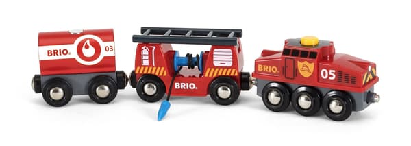 BRIO World - Rescue Firefighting Train