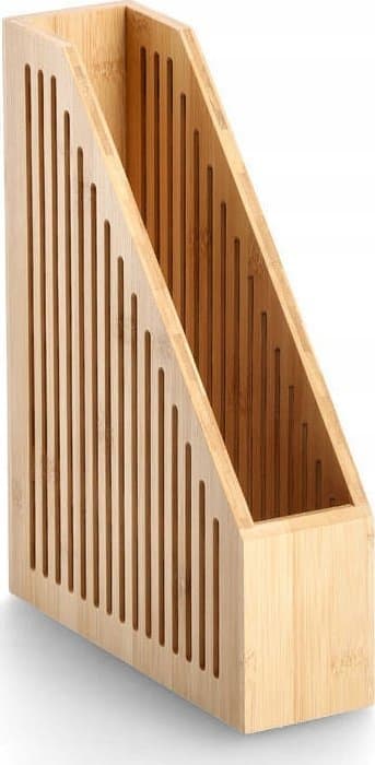 Zeller Asiakirjasäiliö pystysuora, bambu