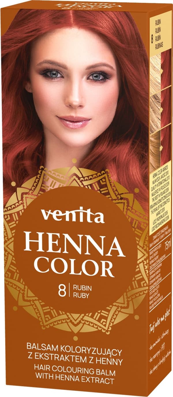 Venita Herbal Lotions Henna Color 8 Ruby 75ml