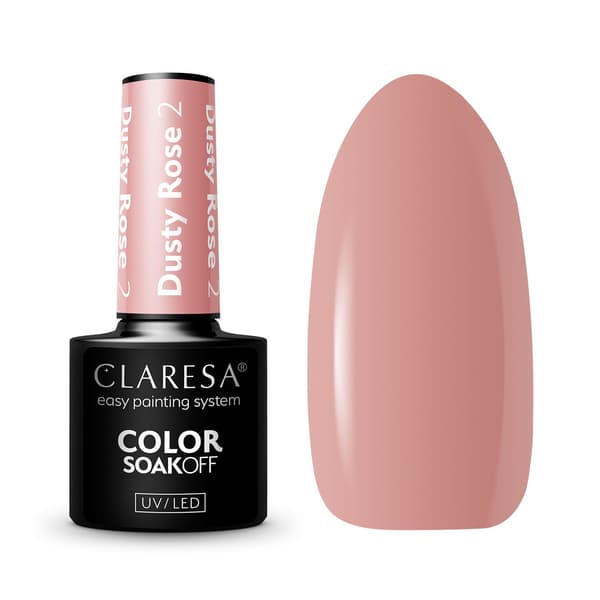 CLARESA HYBRID LAK DUSTY ROSE 2 -5g