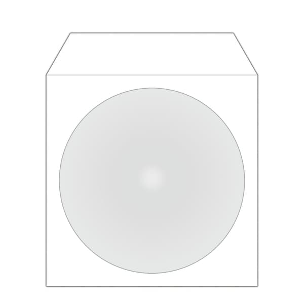 MediaRange kuvert för CD/DVD, 100 stycken (BOX62)