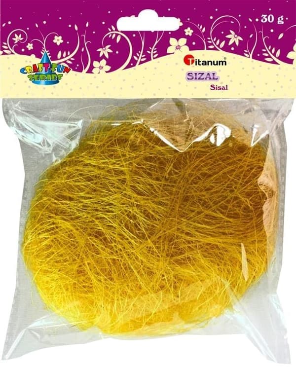 Sisal 30g gul