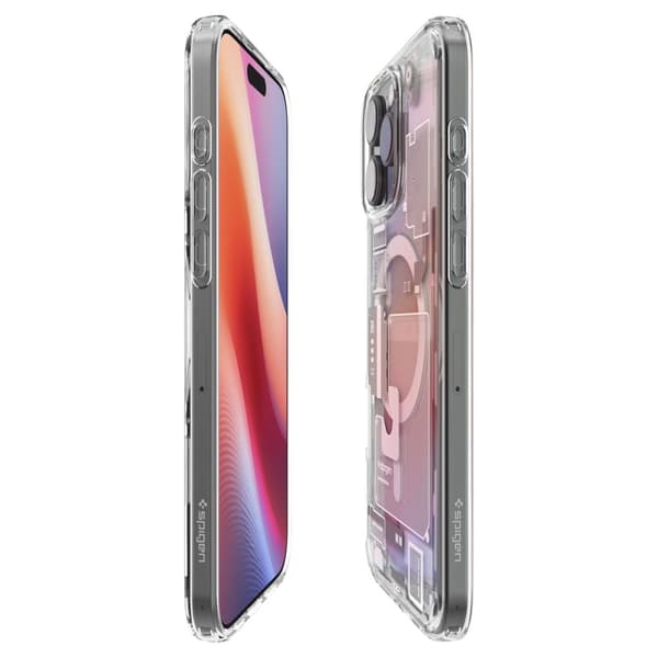 Spigen Ultra Hybrid Mag MagSafe-etui til Apple iPhone 16 Pro Zero One Natural Titanium