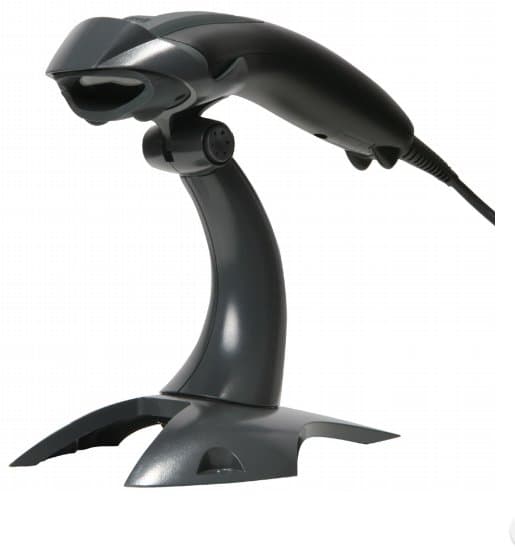 Honeywell 1200g Voyager, USB, musta, jalusta