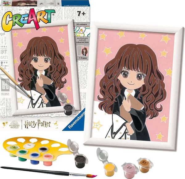 CreArt maleri til børn: Harry Potter: Hermione 201372 RAVENSBURGER maling efter tal