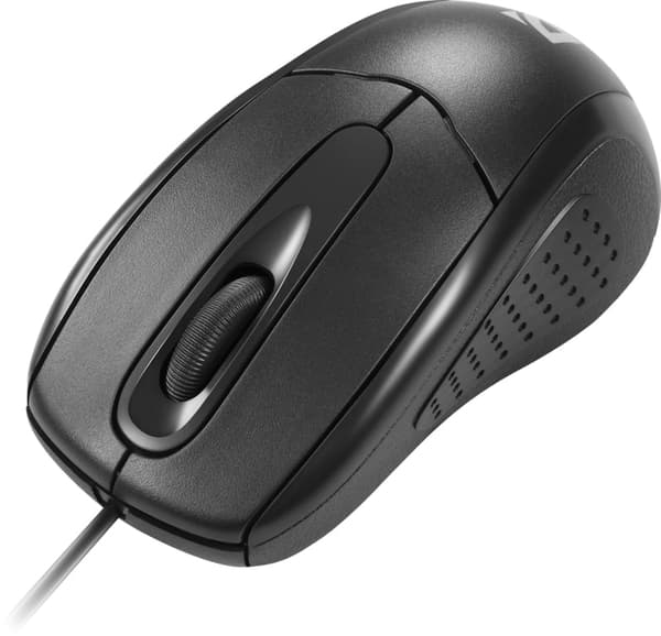 Kablet mus Defender STANDARD MB-580 OPTISK 1000dpi 3P sort kabel 1,8 m